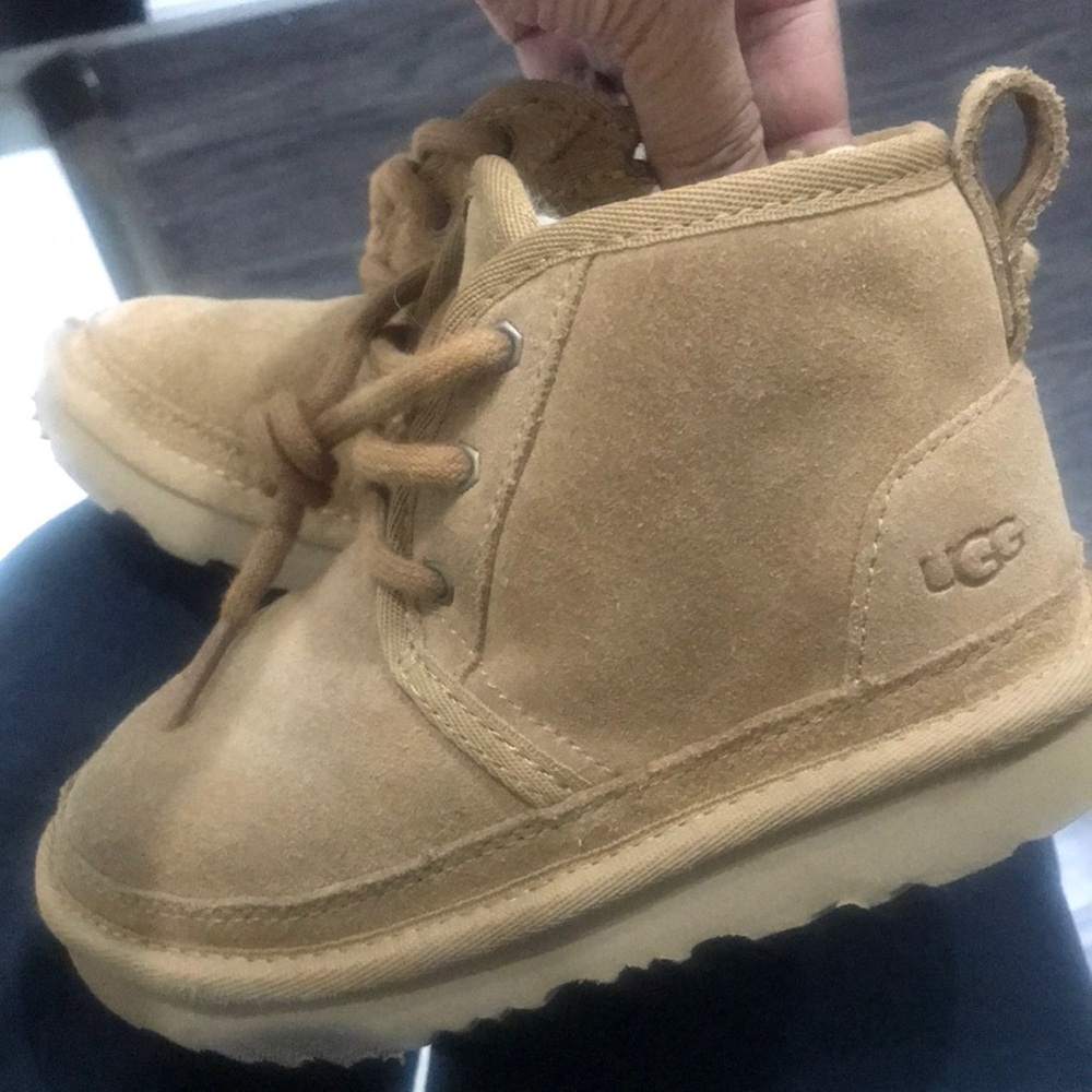 UGG Kids Suede Tan Boots